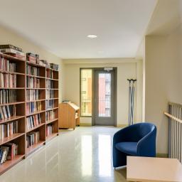 Espace bibliothèque, Résidence Jean-Placide-Desrosiers