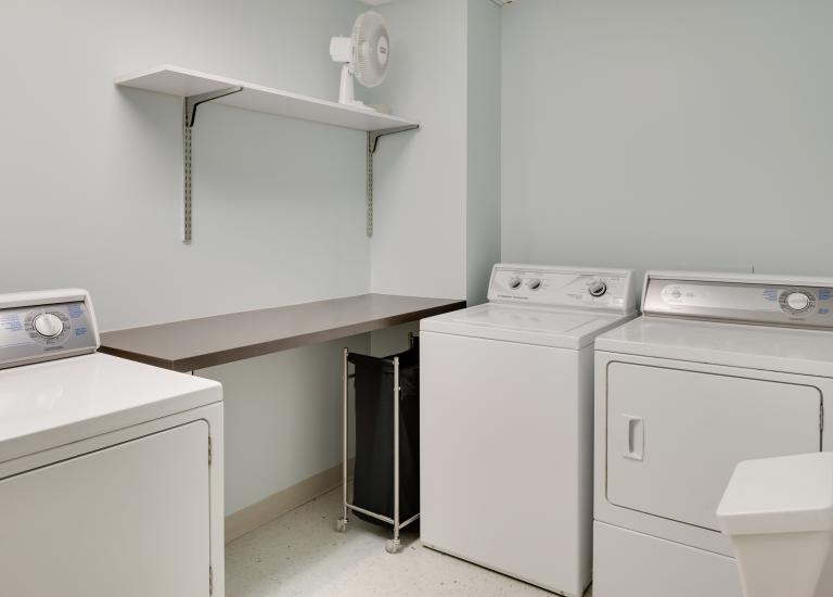 Laundry room, Résidence Alfredo-Gagliardi