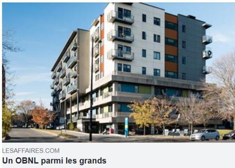 Un OBNL parmi les grands