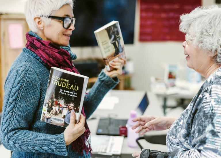 Bibliothèque mobile, Résidence Alfredo-Gagliardi