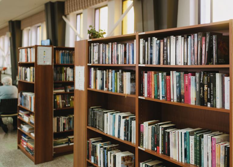 Bibliothèque, Résidence Saint-Eugène