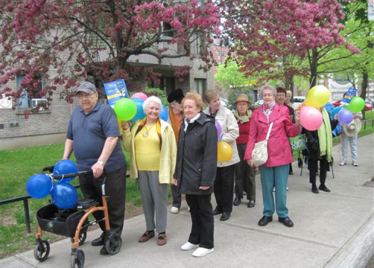 Walk for Alzheimer's, Résidence Le Mile-End