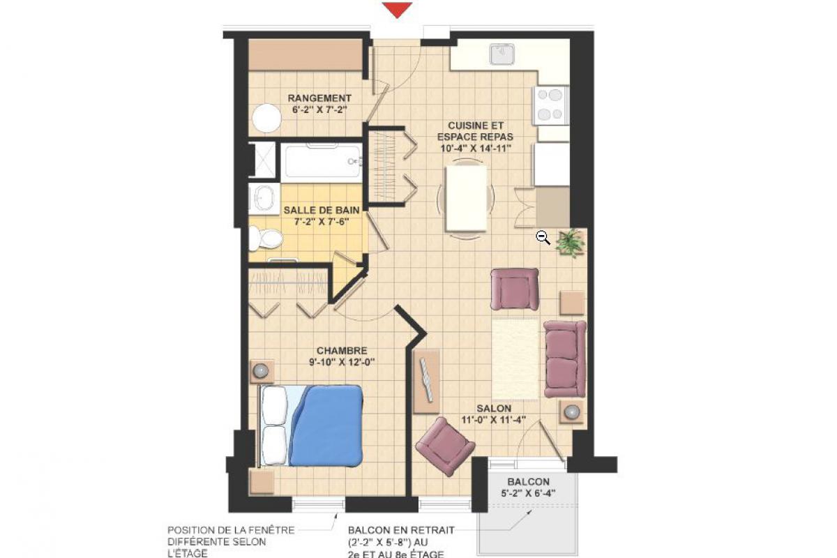 Les appartements au MileEnd EnHarmonie Les appartements au MileEnd EnHarmonie